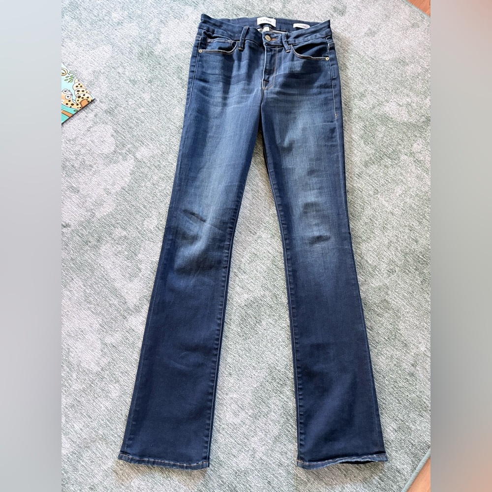 Frame Denim Blue Le mini boot cut  Jeans